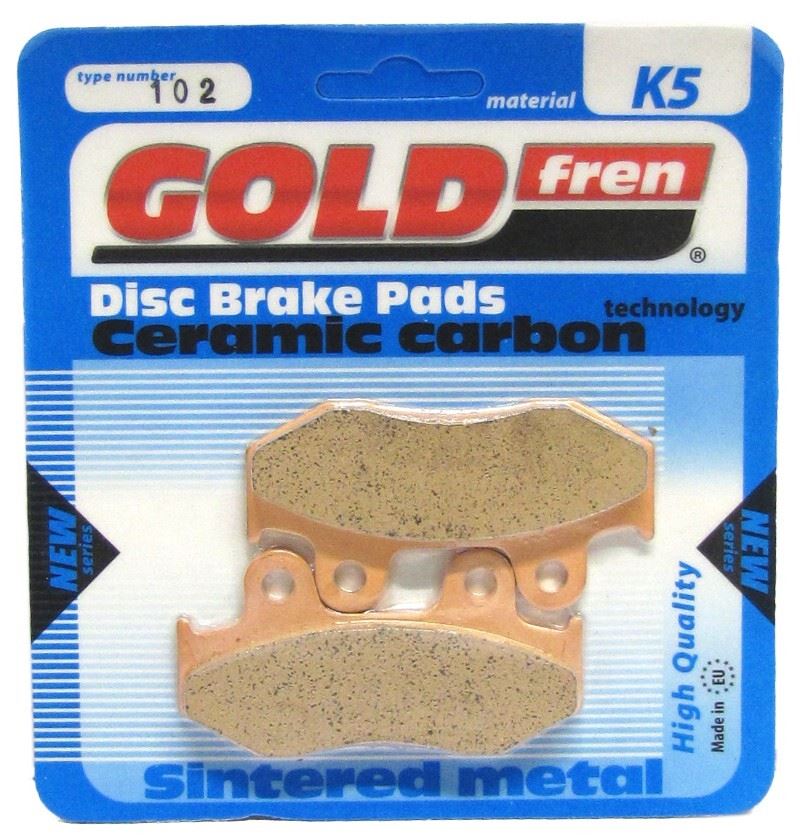 Goldfren Brake Pads K5-102, VD134, VD136, FA92, FA323/3, FDB382, SBS558