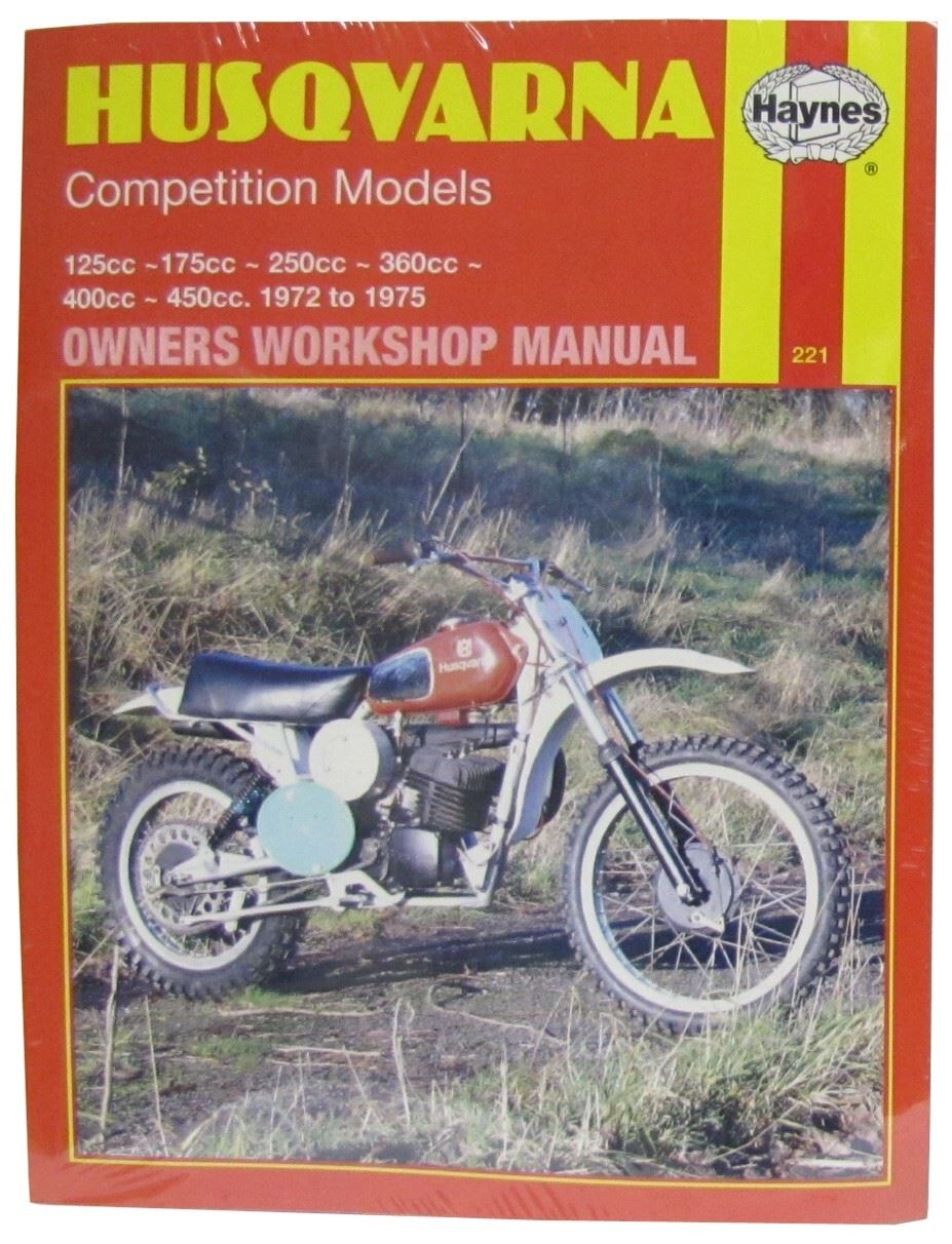 Haynes Manual Husqvarna Competition Models
