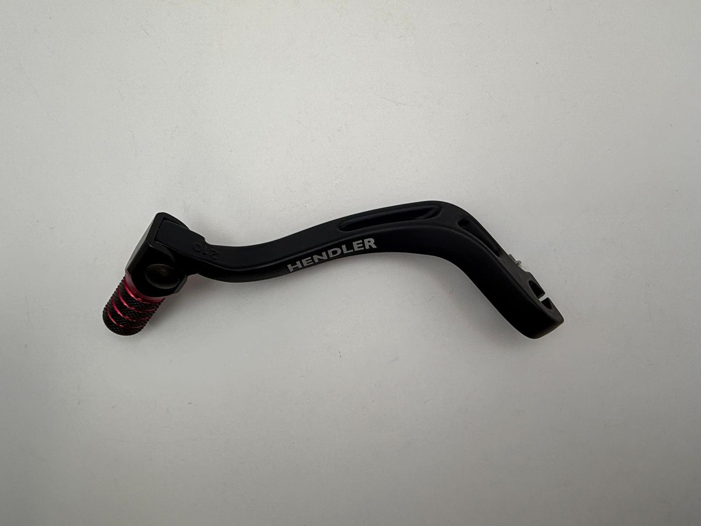 Gear Lever Alloy Black with Red Tip Beta 250 RR 13-20, 300 RR 13-20, 350 RR 11-19, 390 RR 15-19, 400 RR 10-14, 430 RR 15-19, 450 RR 10-14, 480 RR 15-19, 498 RR 12-14, 520 RR 10-11, 300 Xtainer 15-19