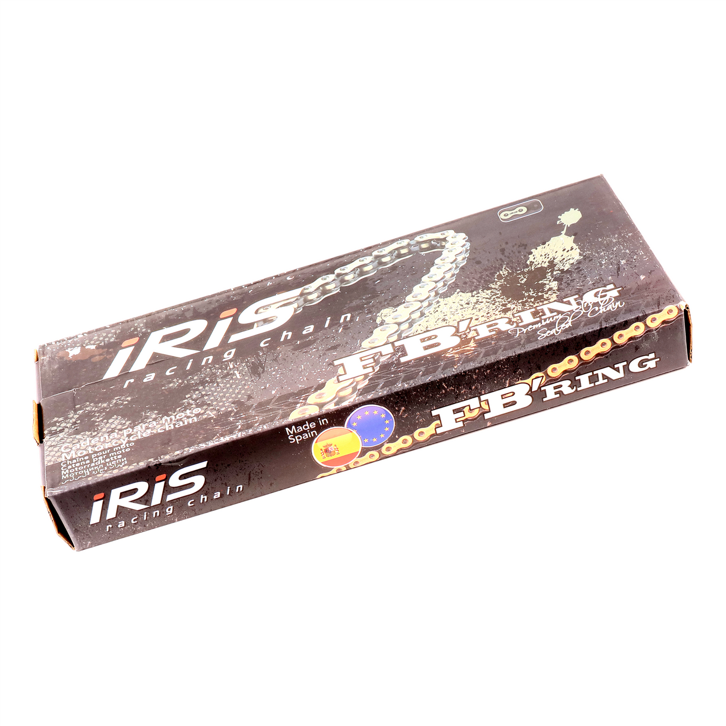 Chain IRIS 520FB-114 X-Ring(Gold)