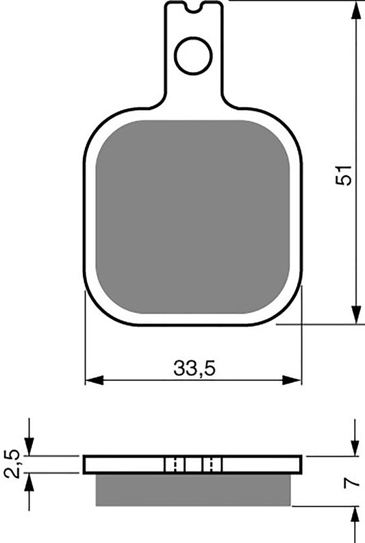 Goldfren Brake Pads AD119, FA175