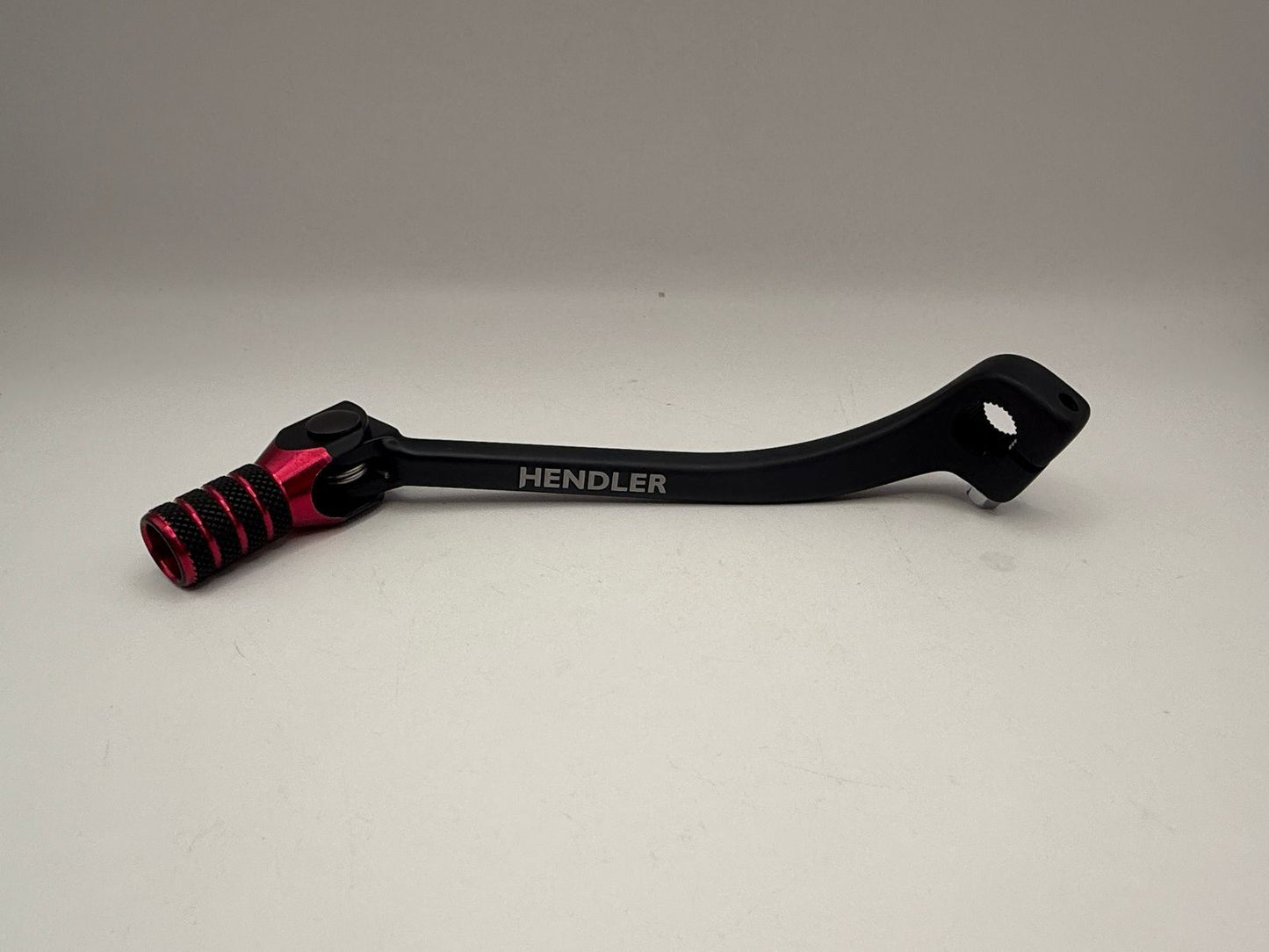 Gear Lever Alloy Black with Red Tip Honda CRF450X 19-20, CRF450L 19-20