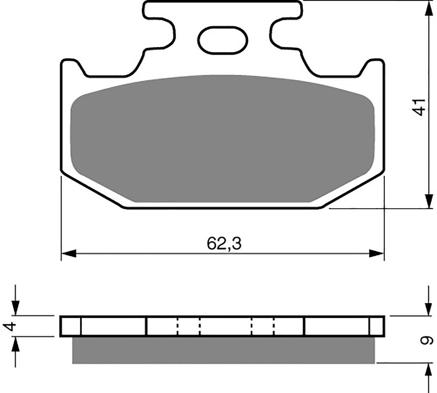 Goldfren Brake Pads AD001, VD432, FA152, FDB659, SBS632