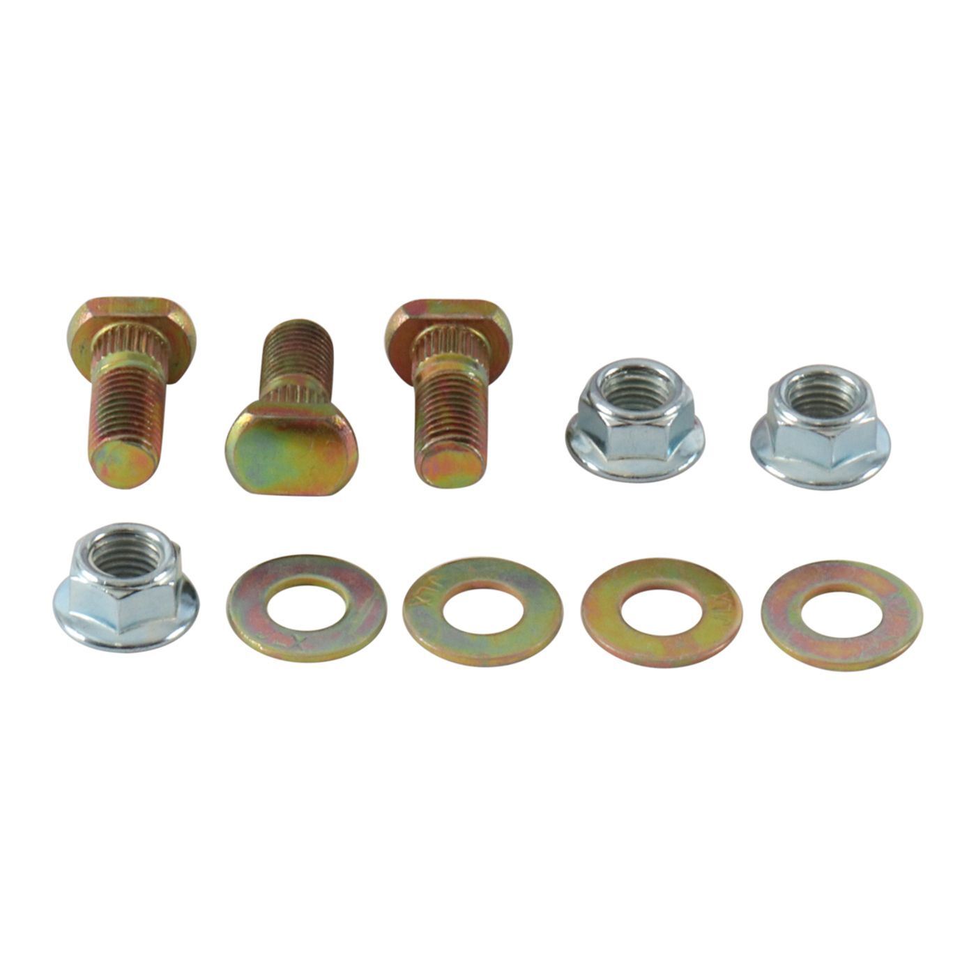 Wheel Stud and Nut Kit Front Kawasaki KFX80 03-06, Wheel Stud and Nut Kit Rear Kawasaki KFX80 03-06