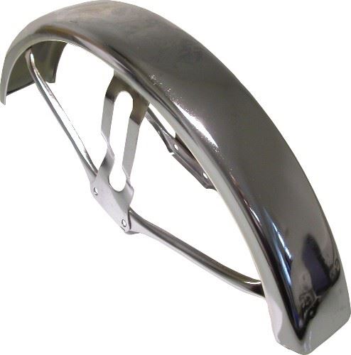 Front Mudguard Yamaha FS1E (Disc Brake Model) Chrome (Holes = ..)