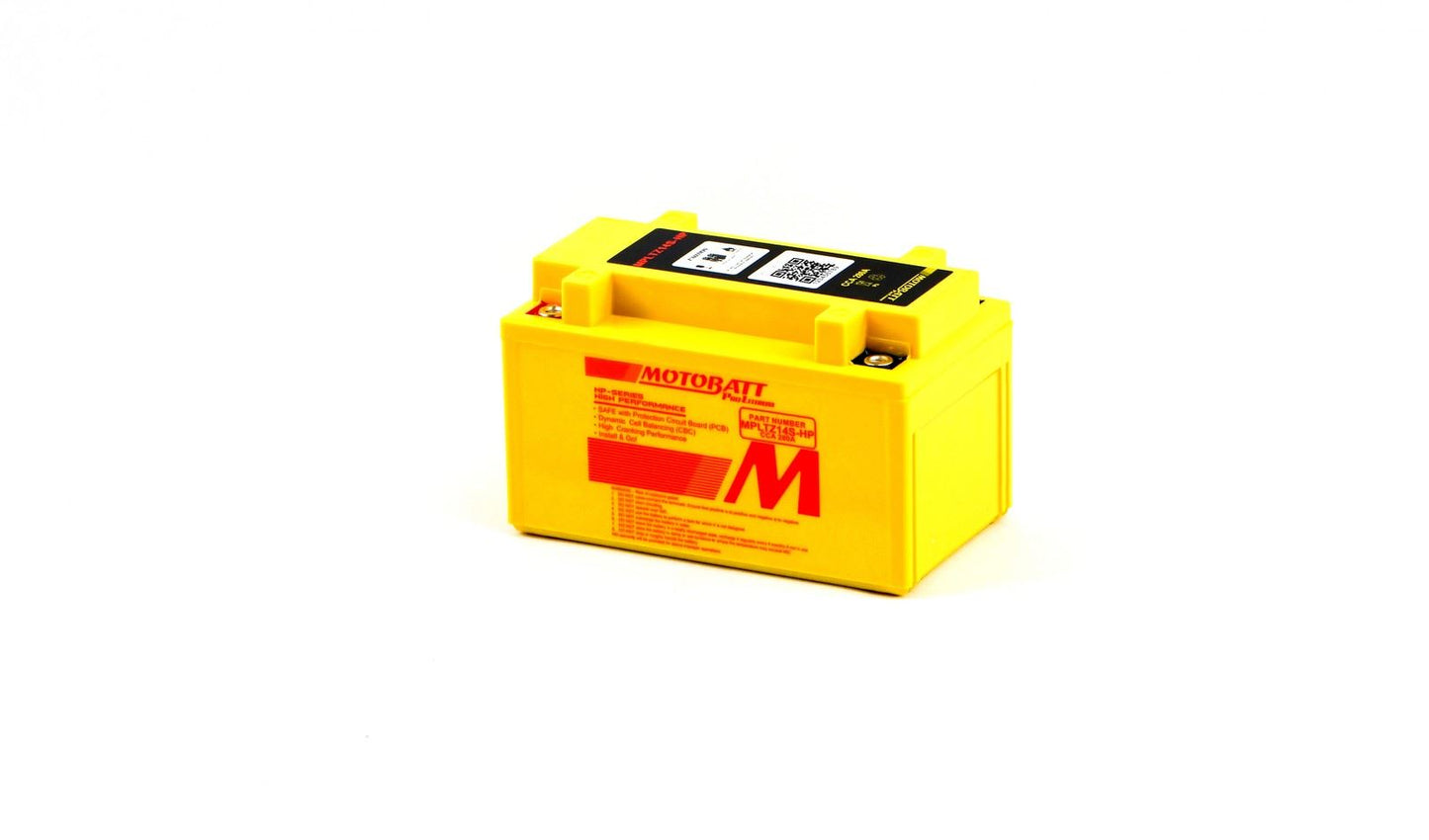 Motobatt Pro Lithium Battery MPLTZ14S-HP With Charge Protection Circuit