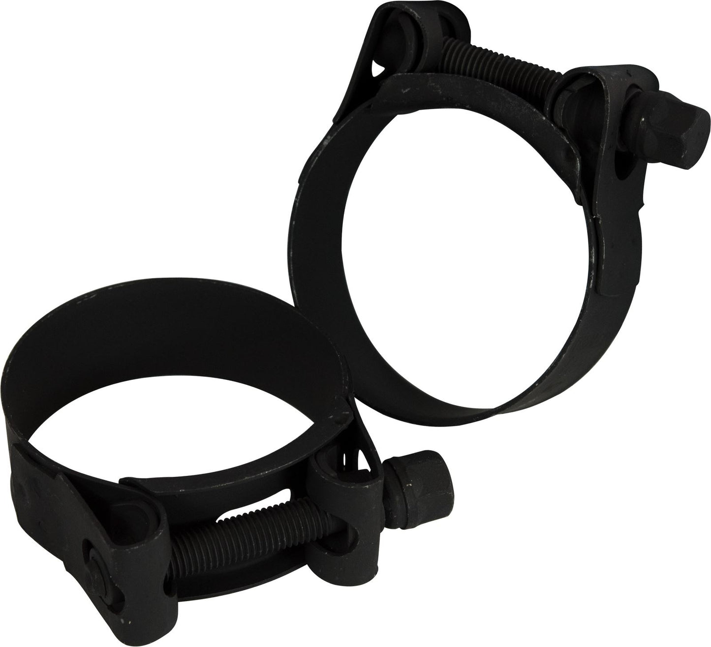 Mikalor Exhaust Clamps 47-51mm Stainless Steel With Zinc Bolt (Black)
