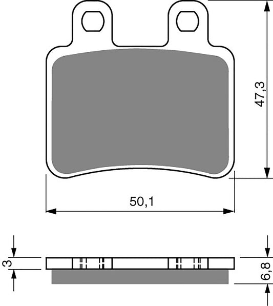 Goldfren Brake Pads AD211, FA350, SBS773, FDB2128, VD999