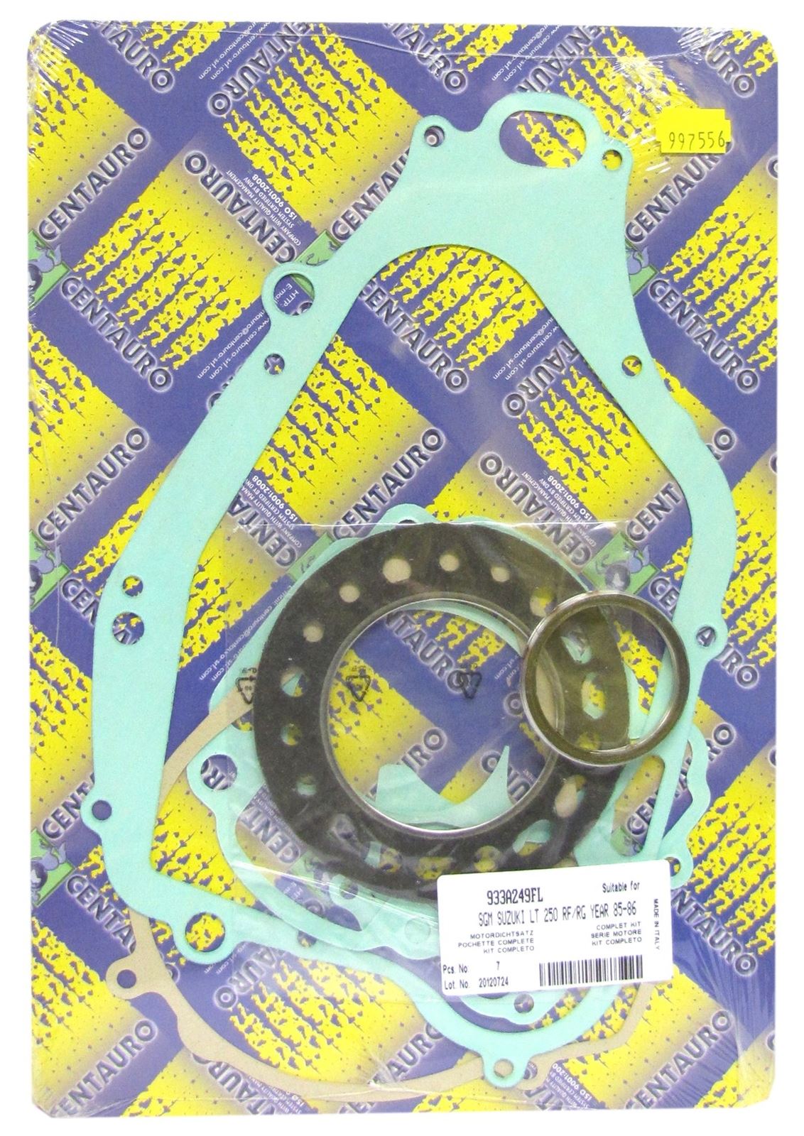 Centauro Full Gasket Set Suzuki LT250RF-RG 2T (L/C) 85-86, TS250, TS250XE 84, TS250XE 84