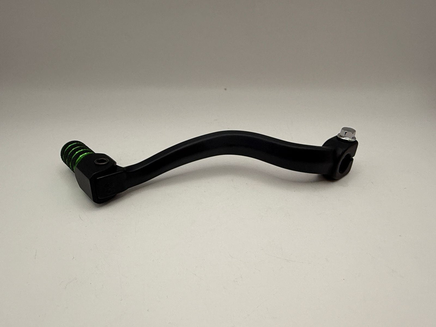 Gear Lever Alloy Black with Green Tip Kawasaki KX65 00-20