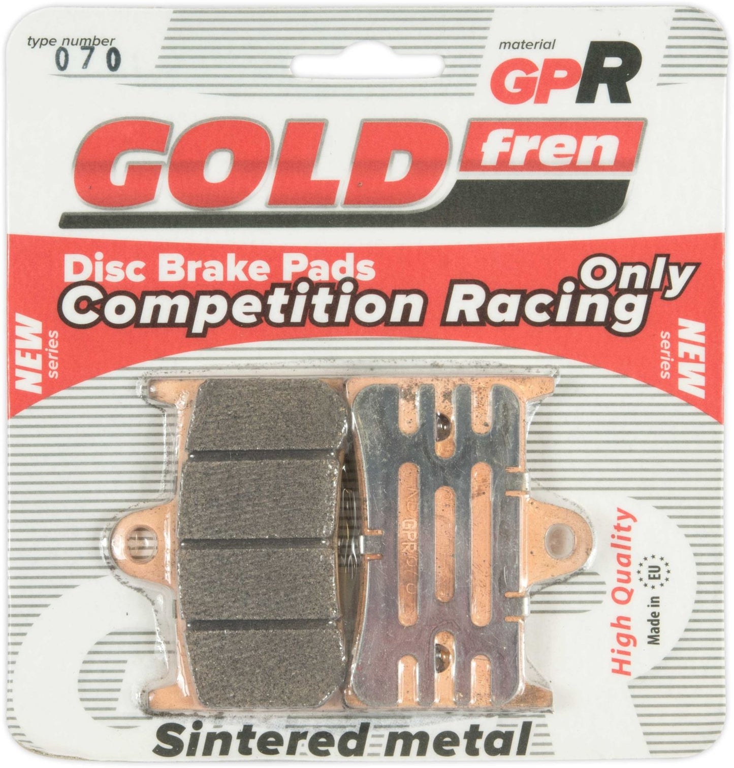 Goldfren Brake Pads GP5-070, FA168, FA252, FA380