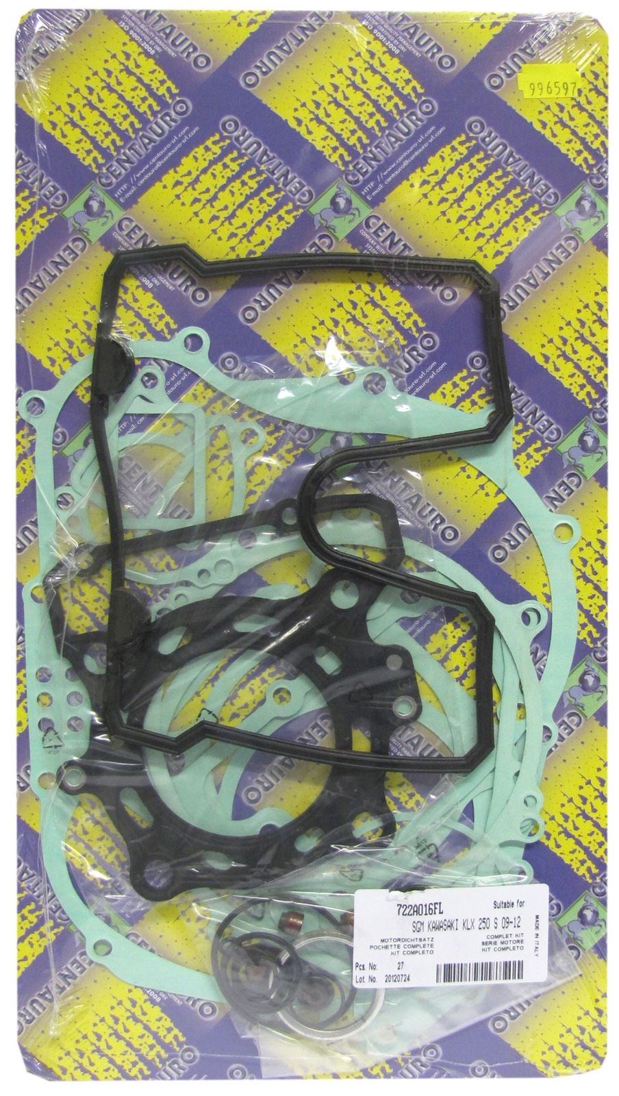 Centauro Full Gasket Set Kawasaki KLX250S TAF 2009-2010