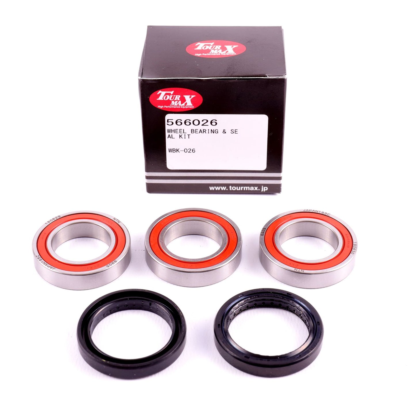 W445001R Wheel Bearing Kit Rear CR125R 00-07, CRF450R/X 02-15,CR250R/X 04-15 (WBK-026)