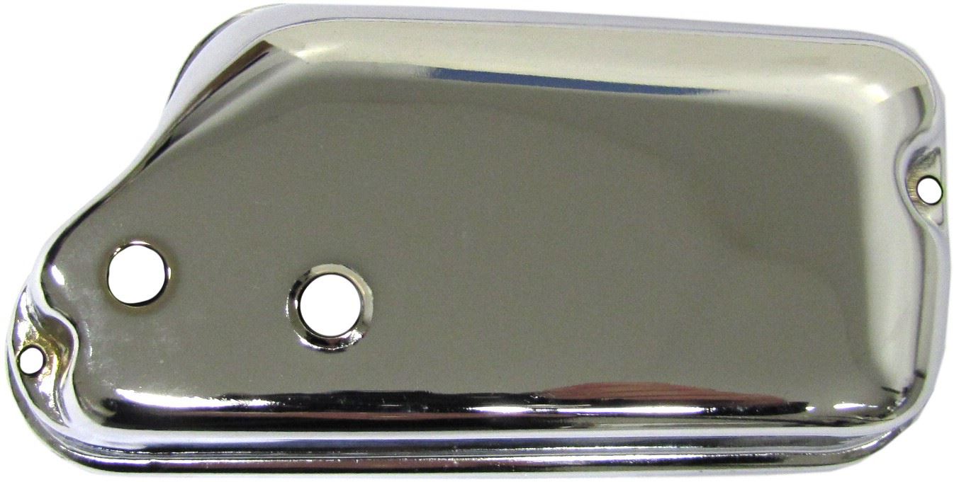 Air Filter Cover Chrome PX/PE with Autolube & Lower Oil Line