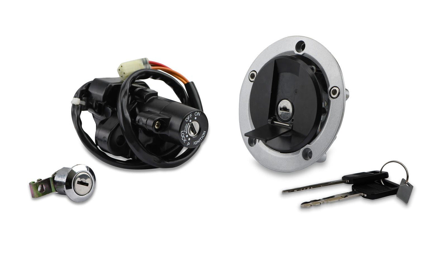 Ignition Switch Lock Set Suzuki SV650 03-11, SFV650 09-10 (4 Wires)