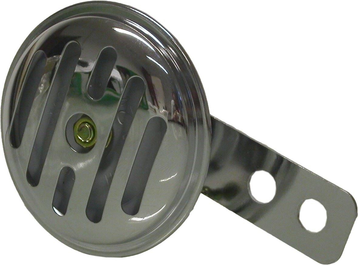 Horn 12 Volt Chrome OD 75mm with same design 719912 (Each)