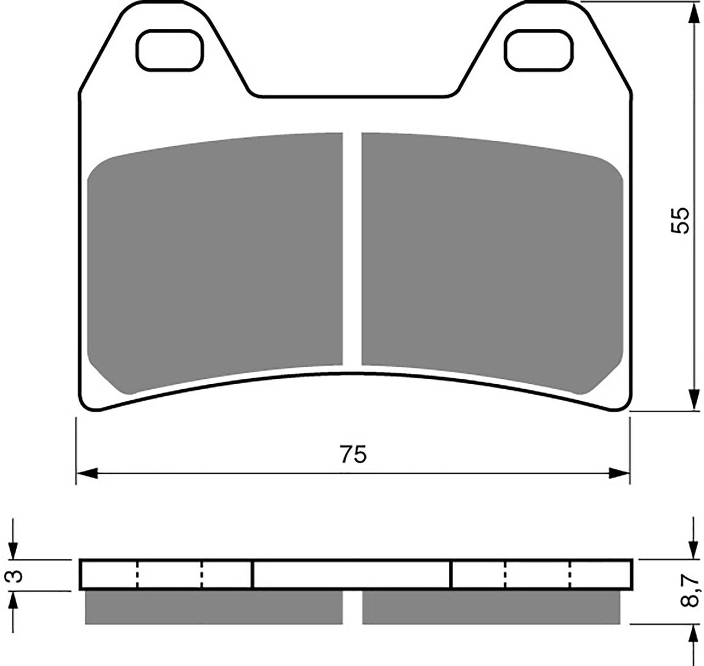 Goldfren Brake Pads AD141, VD262, FA244, FDB2042, SBS706, SBS727