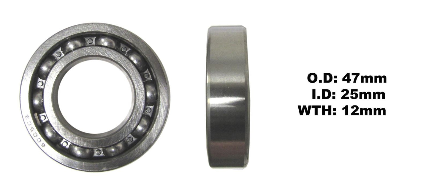 Bearing NTN 6005(I.D 25mm x O .D 47mm x W 12mm)