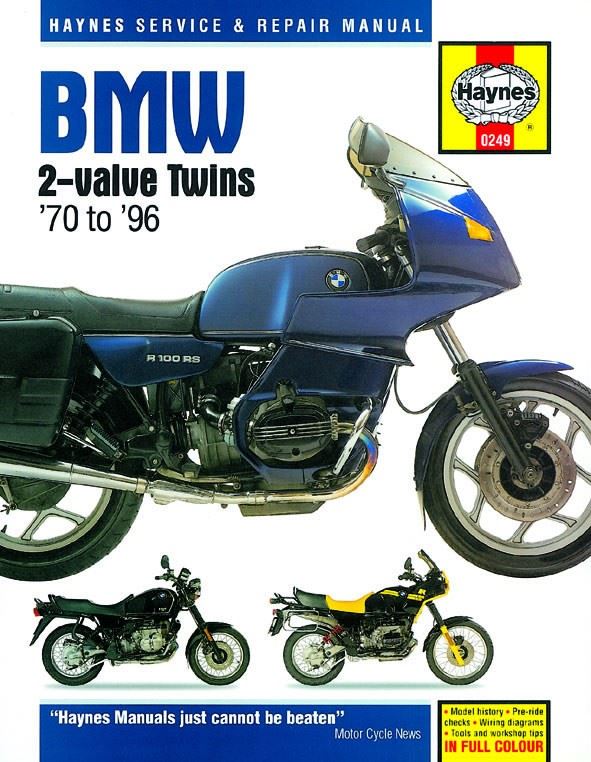 Haynes Manual BMW 2-Valve Twins 70-96
