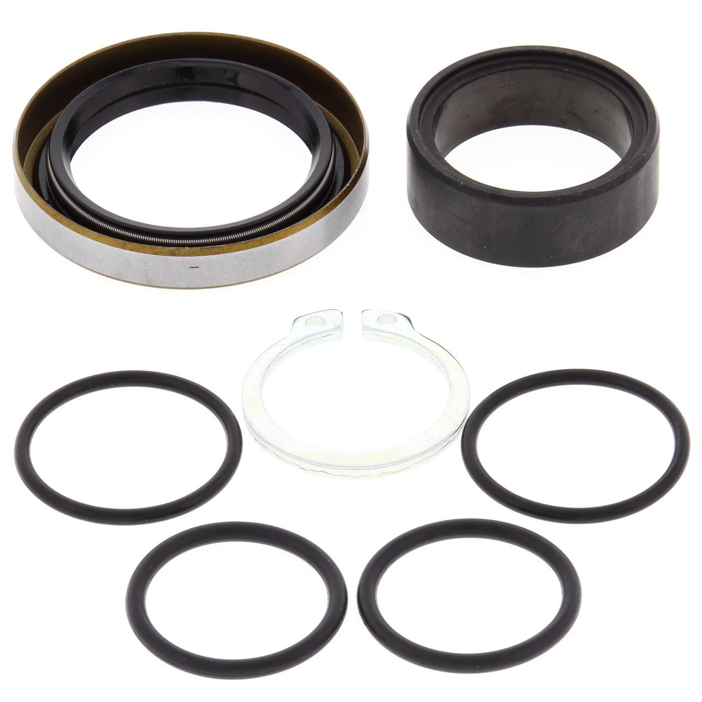 Counter Shaft Seal Kit Husaberg FE250 2014, TE250 11-14, TE300 11-14, Husqvarna TC 250 14-16, TE 250 14-16, TE 300 14-16, KTM EXC 250 2004, EXC 250 2005, EXC 250 04-05, EXC 300 2004, EXC 300 2005, EXC 300 04-05, Freeride 250 R 15-17, MXC 300 2004