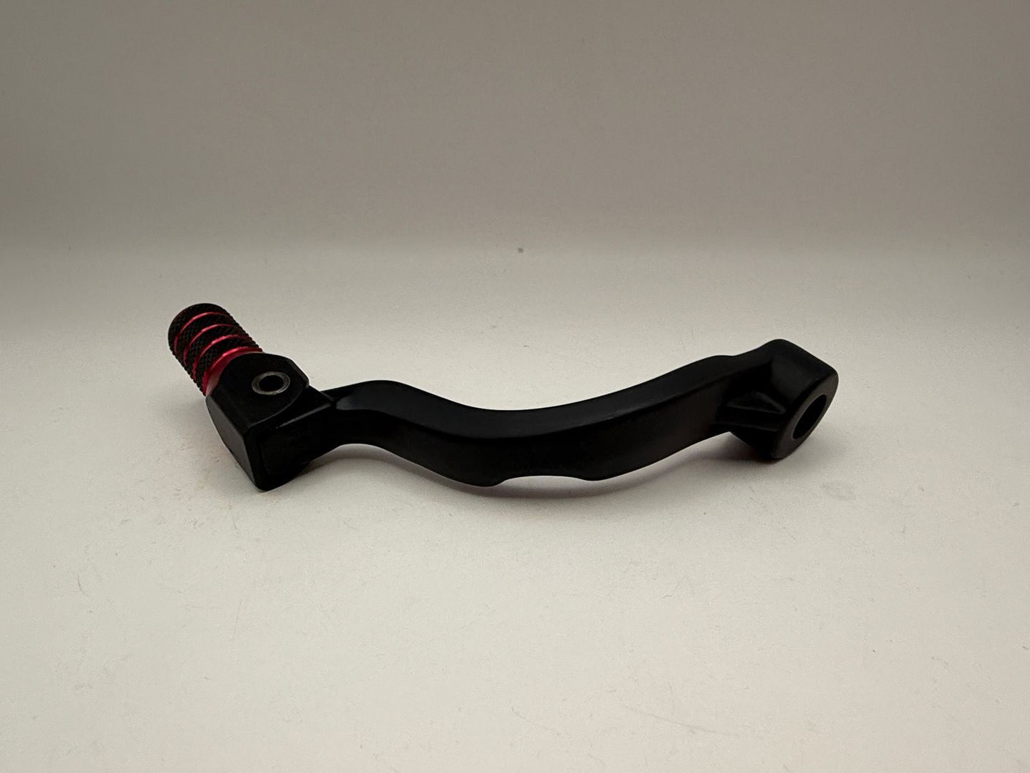 Gear Lever Alloy Black with Red Tip KTM 85 SX 18-20, 125 SX 17-20, 150 SX 17-20, 125 XC-W 17-19, Husqvarna TC85 18-20, TC125 17-20, TE150 17-19, TX125 17-19