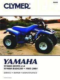 Clymer Manual For Yamaha YFM80 Moto-4 Badger 92-01