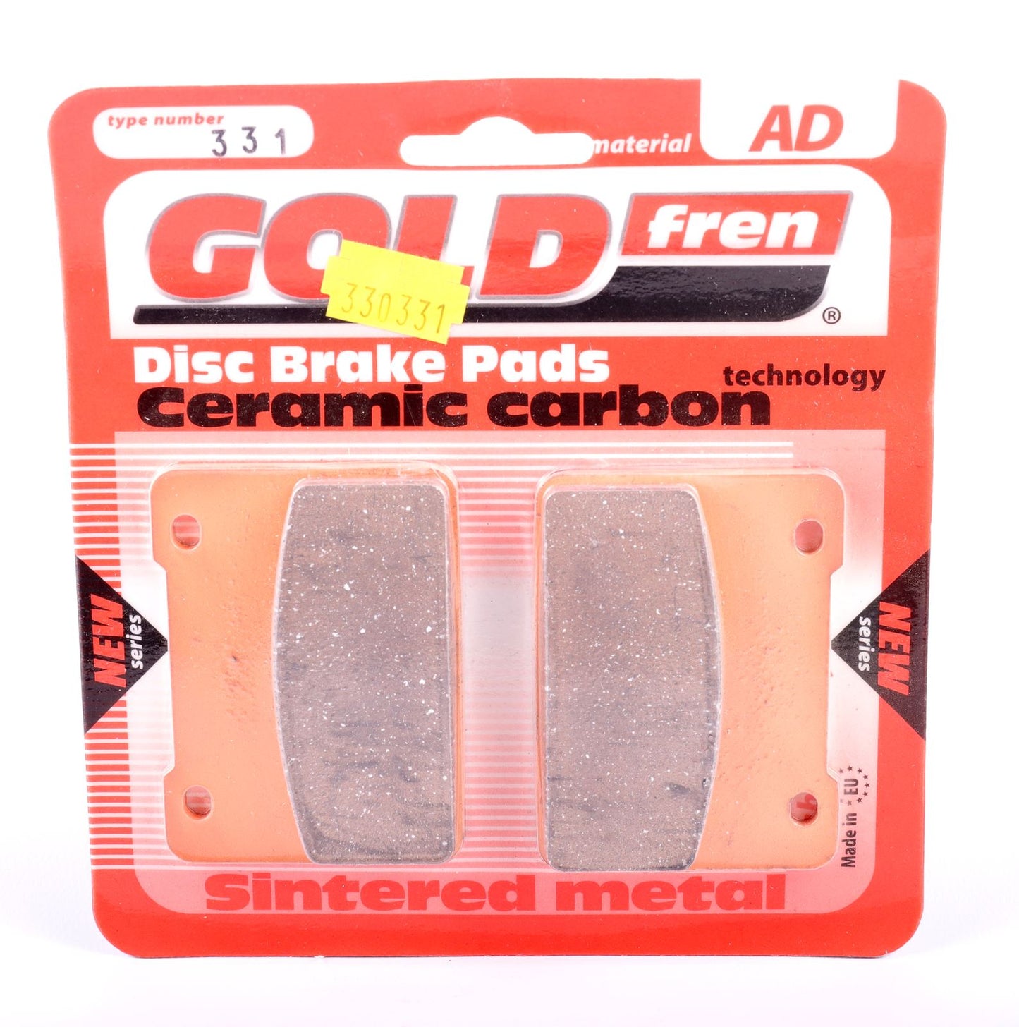Goldfren Brake Pads AD331, FA627 as fitted to Kymco X-Citing 400i 12
