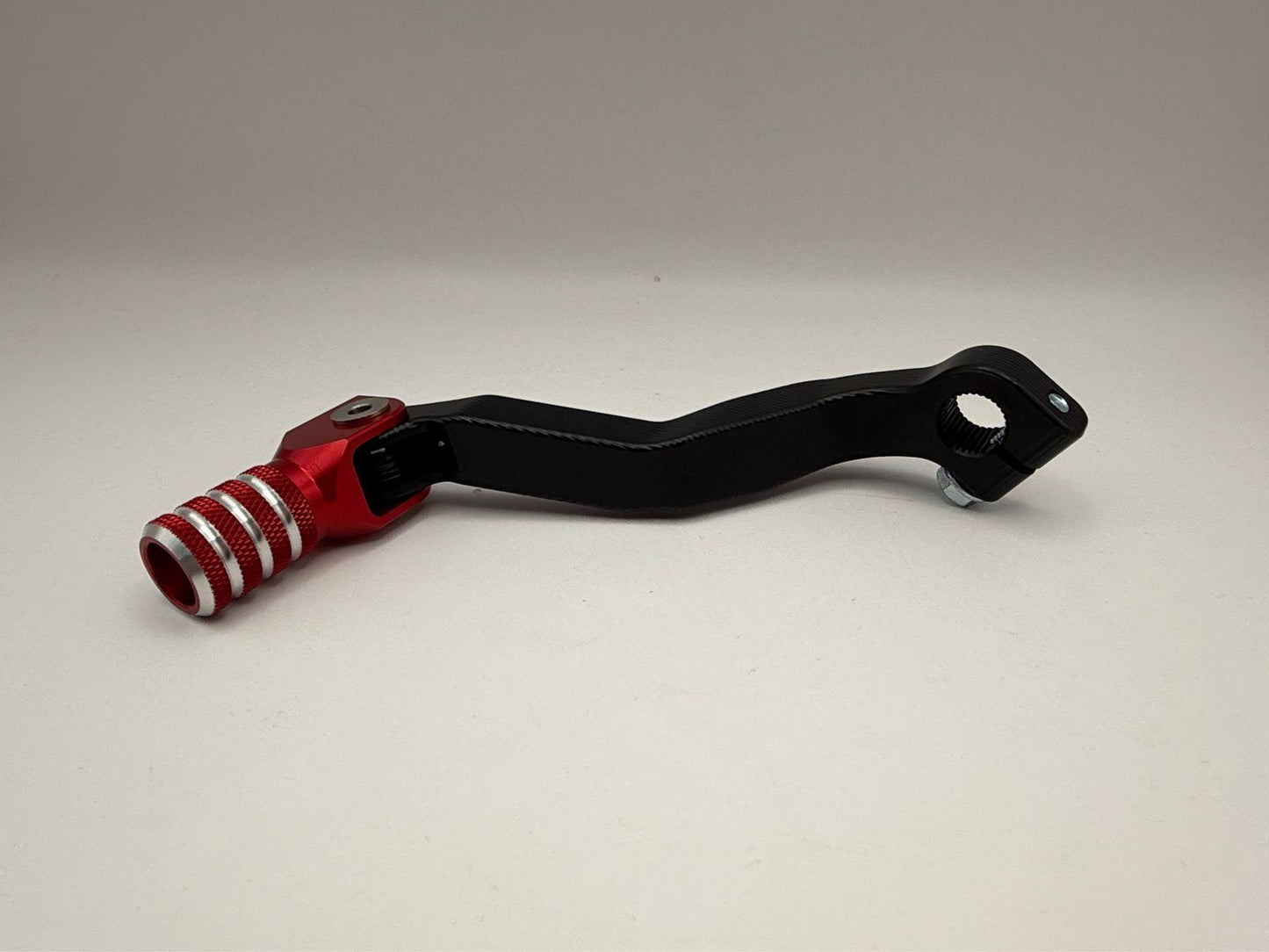 Gear Lever Billet Aluminum Red Tip fits Honda CRF250R 04-09, CRF250X 04-15