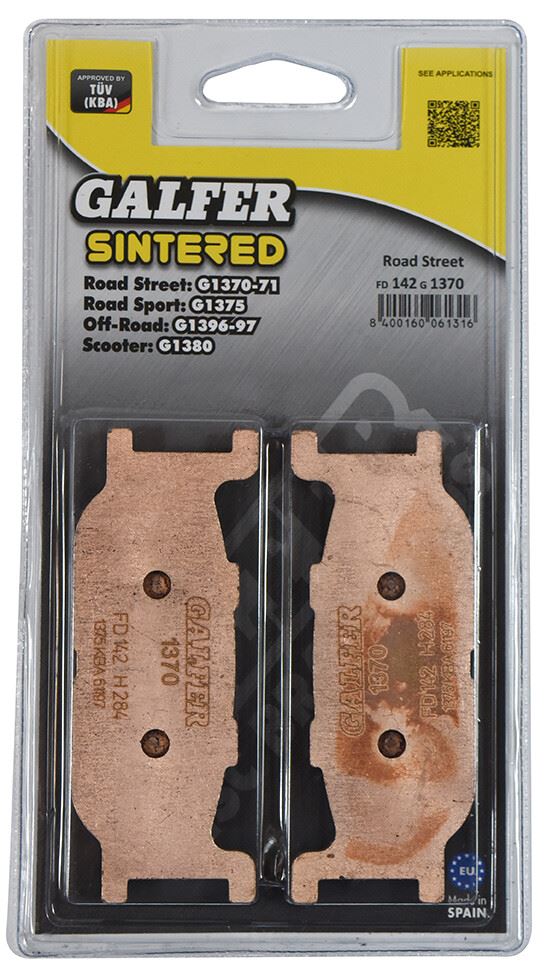 Galfer Brake Pad FD142,AD048,VD255,FA179,FDB781,SBS663