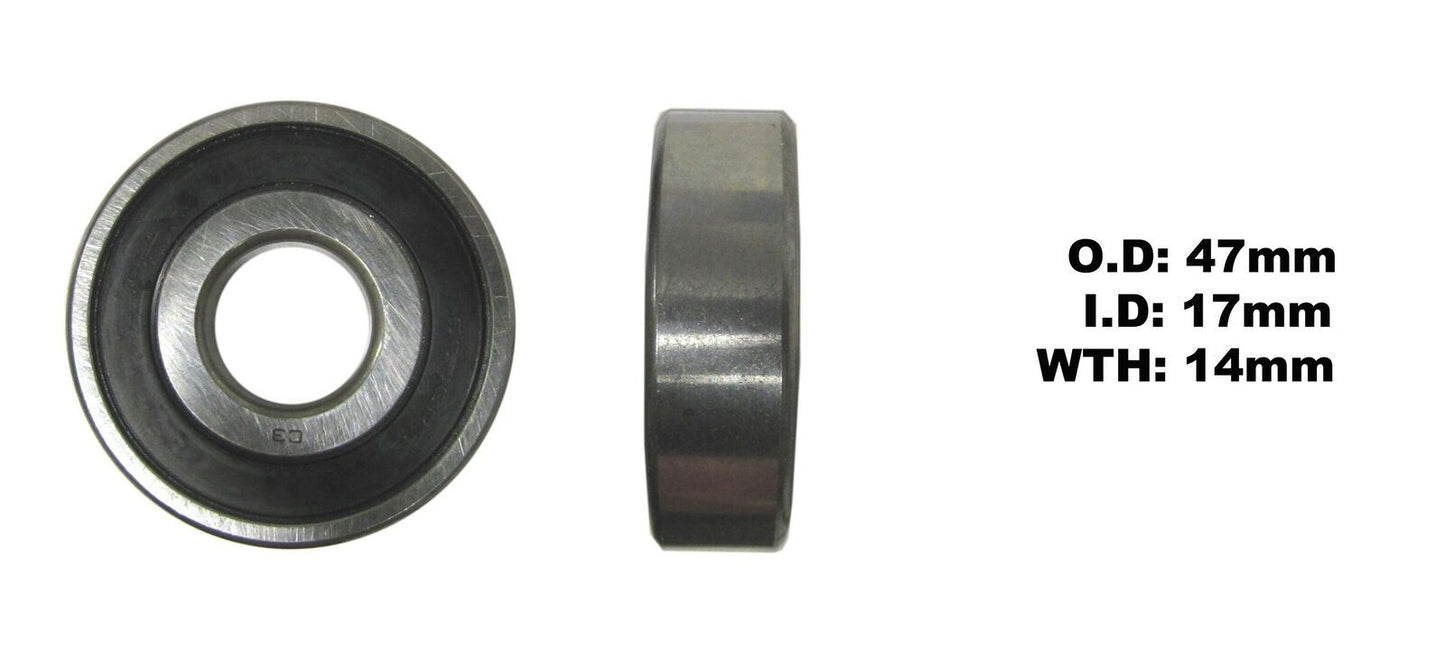 Bearing NTN 6303LLU(I.D 17mm x O.D 47mm x W 14mm)
