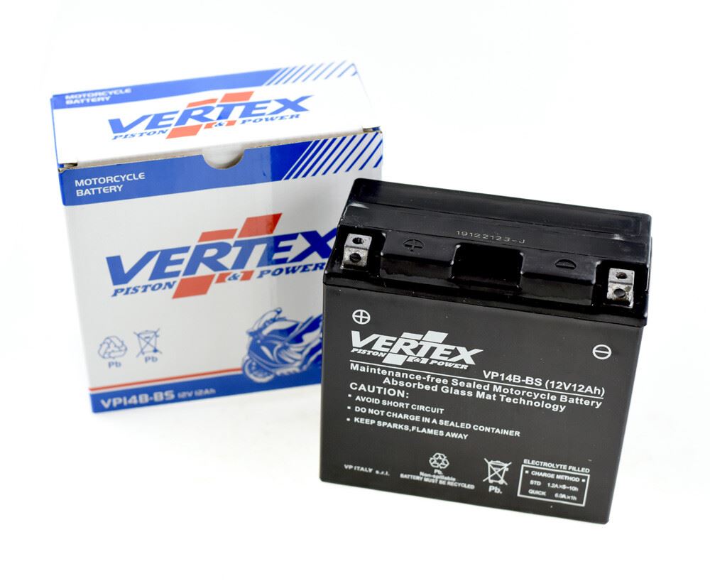 Vertex VP14B-BS Battery CT14B-4,CT14B-BS 813150 (L:150 mm x W:70 mm x H:145 mm)