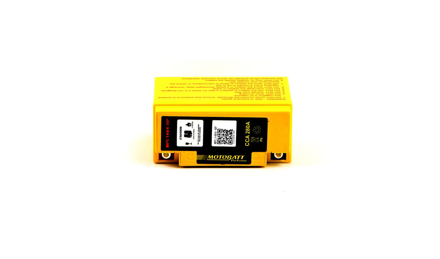 Motobatt Pro Lithium Battery ML14B4-HP With Charge Protection Circuit