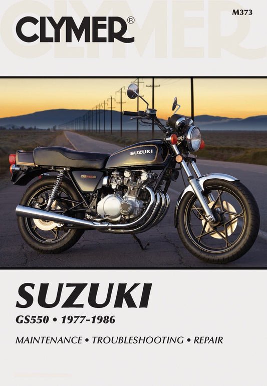 Clymer Manual For Suzuki GS550 77-86