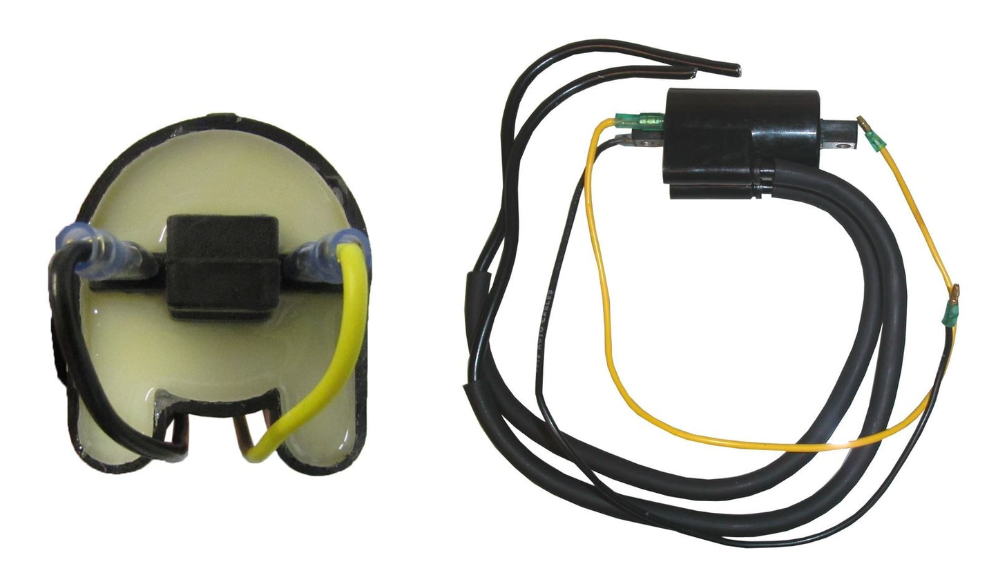 Ignition Coil 12v CDI Twin Lead 2 Wires Early GSXR's (P: 2.76Oh, S: 18.30KOh)