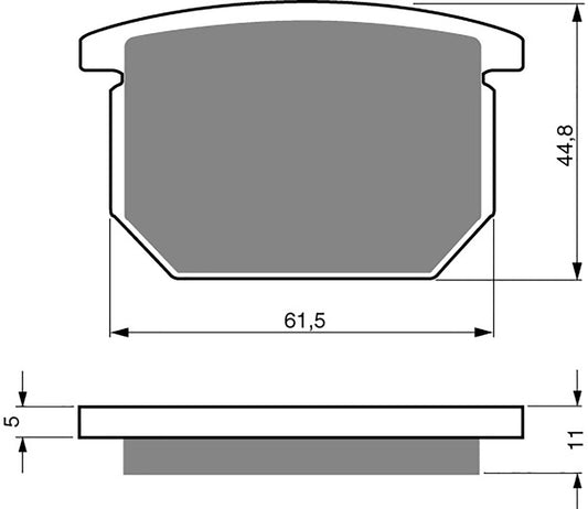 Goldfren Brake Pads AD138, VD324, FA65, FDB217, SBS534