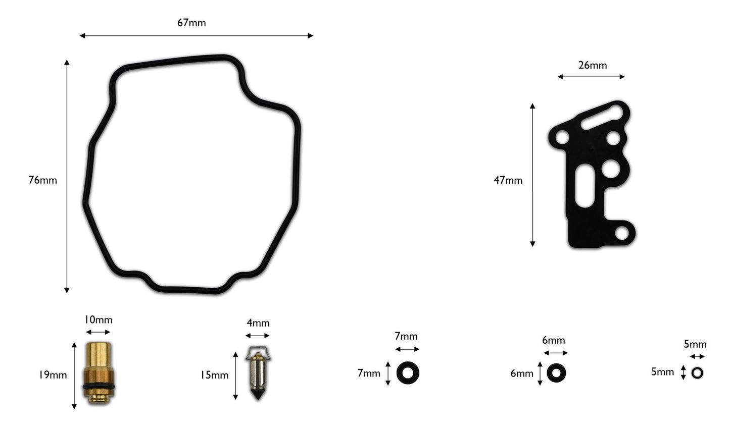 Carb Repair Kit Yamaha XV535S Virago 88-02