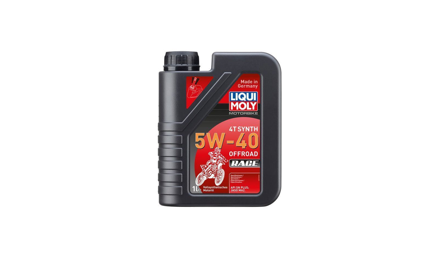 Liqui Moly 4T Motorbike Race 5w40 Off Road Fully Synthetic Oil  1 Litre