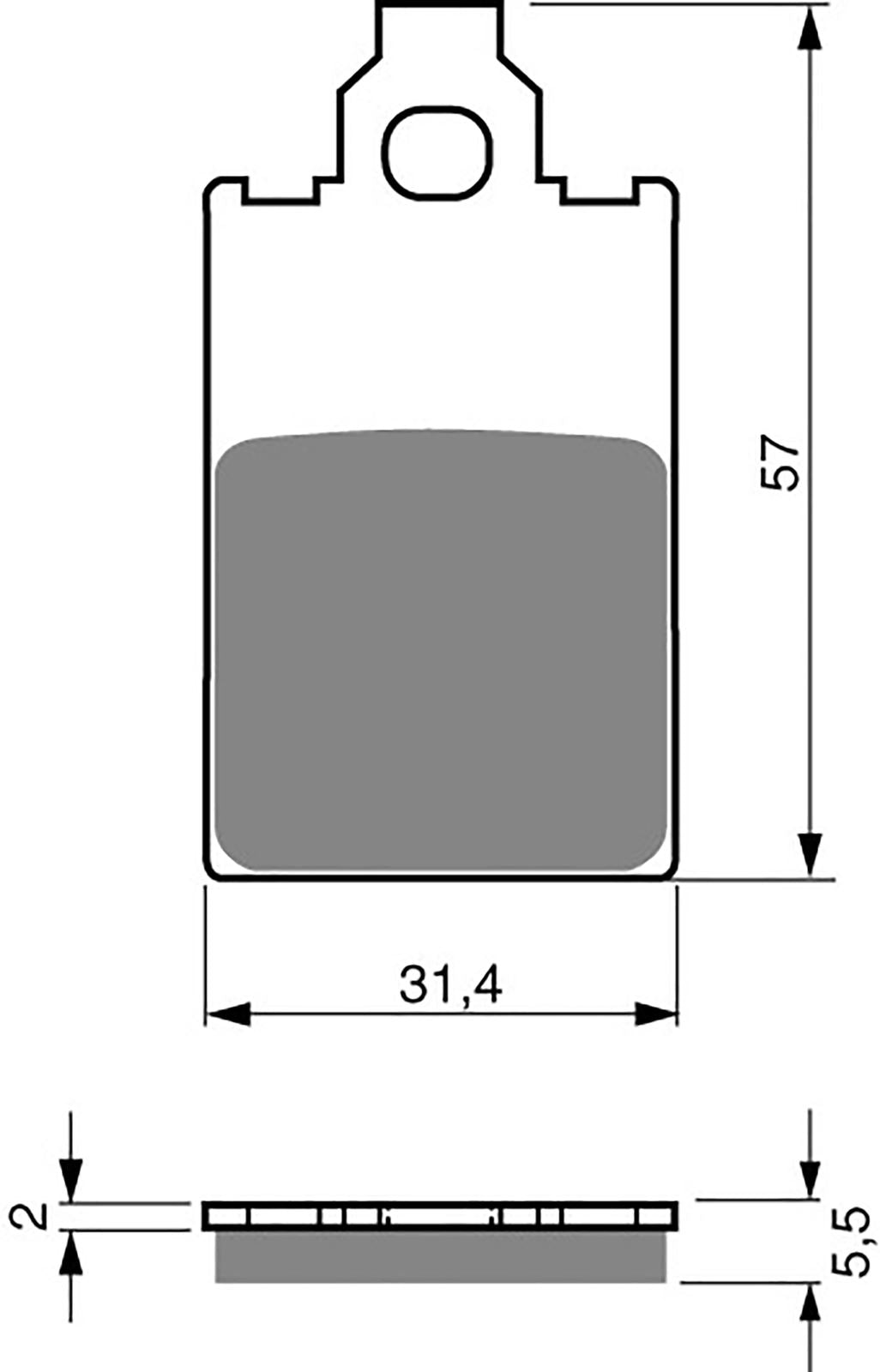 Goldfren Brake Pads AD115, VD937, FA116, FDB697, SBS607