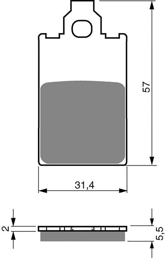 Goldfren Brake Pads AD115, VD937, FA116, FDB697, SBS607