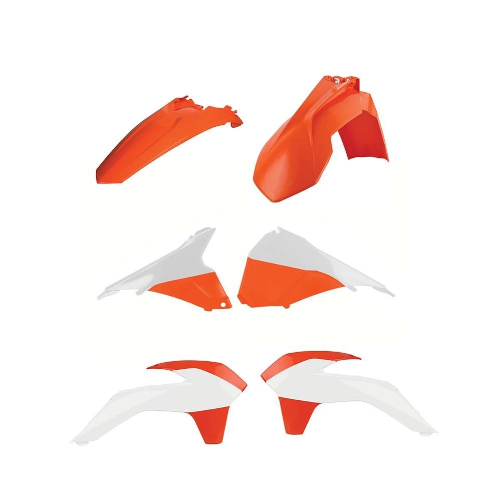 POLISPORT PLASTIC KIT KTM EXC/EXC-F/XC-W/XCF-W 2014-2016, OEM 2015