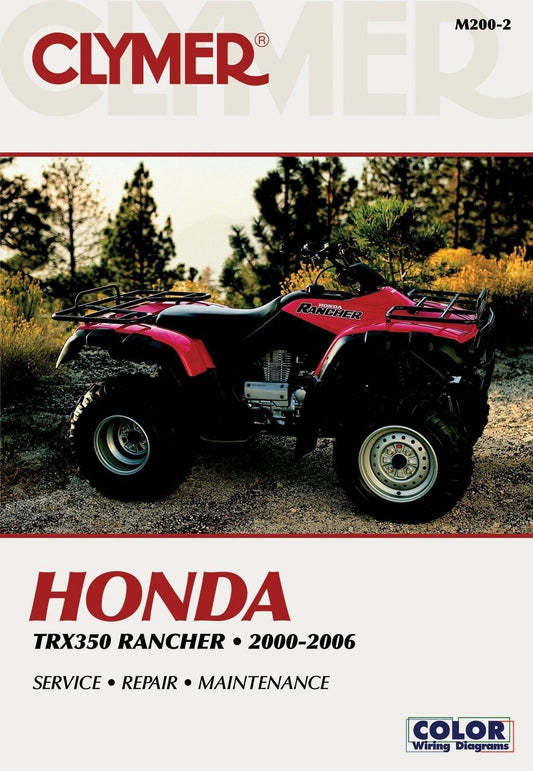 Clymer Manual For Honda TRX350 Rancher 00-06