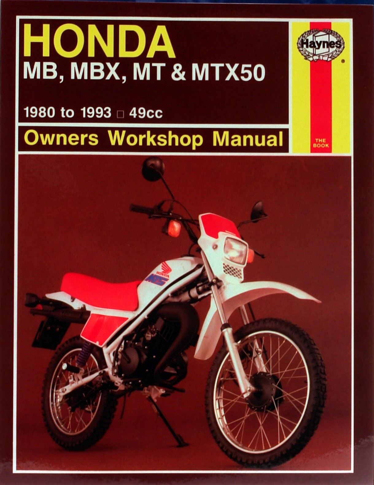 Haynes Manual Honda MB5, MB50, MBX50, MT50, MTX50 80-90