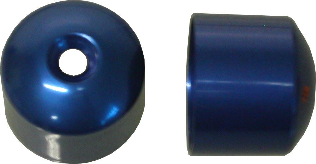 Handlebar Bar Handlebar Bar End Cover Blue For Honda CBR600F (Pair)