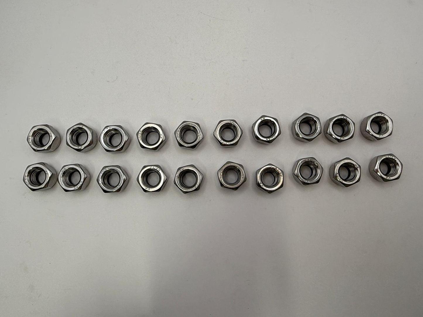 Nuts Nyloc Stainless Steel M10 x 1.25mm Pitch