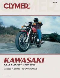 Clymer Repair Manual For Kawasaki KZ, Z & ZX750 1980-1985