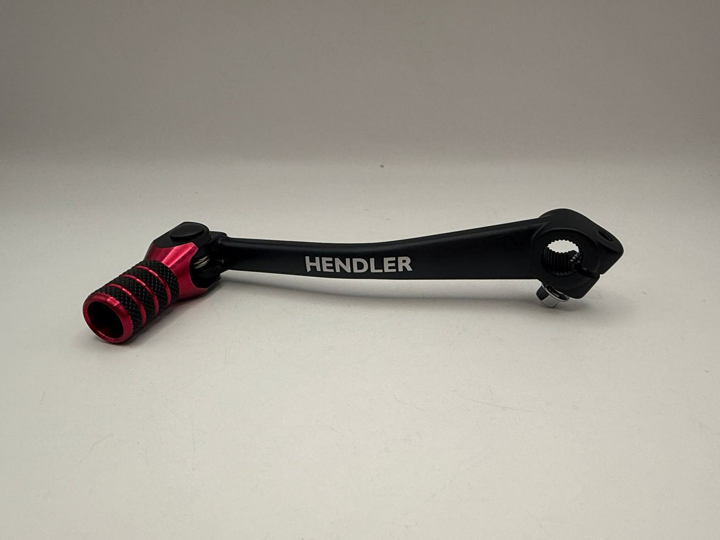 Gear Lever Alloy Black with Red Tip Honda CRF50F 04-20, CRF70F 04-19
