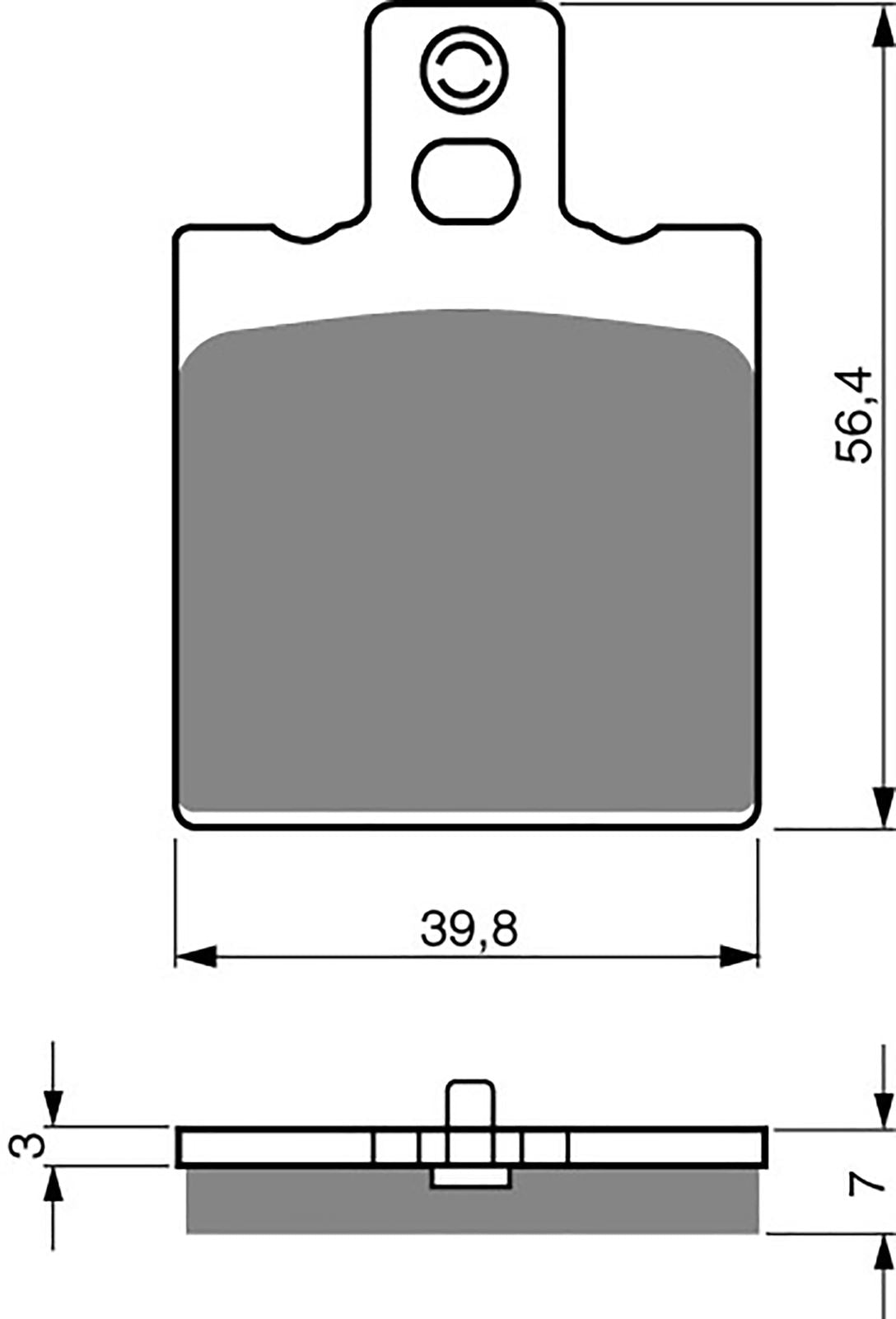 Goldfren Brake Pads S33-038, VD911, VD948, FA47, FDB207/R, FDB705, SBS519
