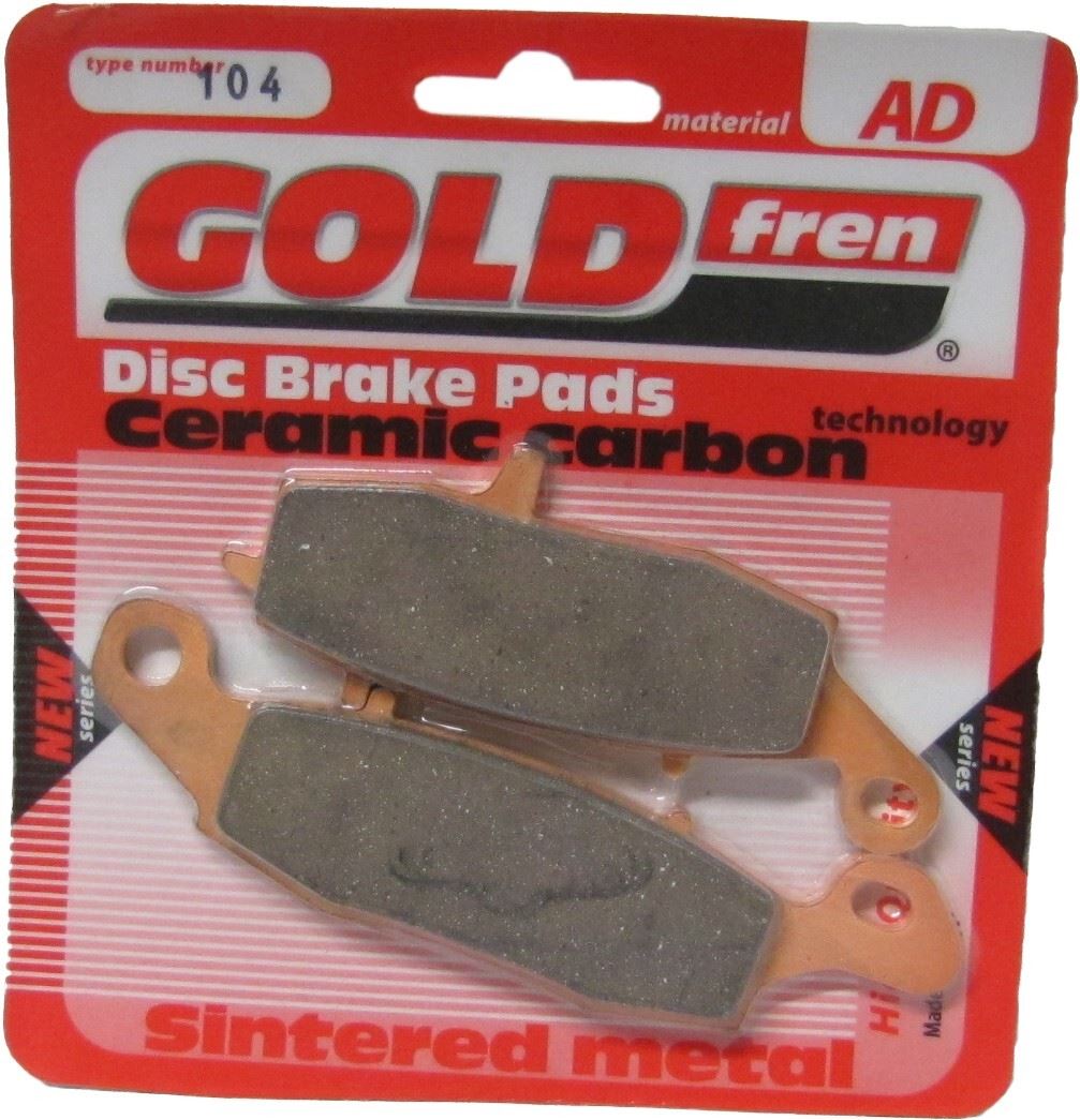 Goldfren Brake Pads AD104, FA229, VD435, SBS705, FDB2048, DP322
