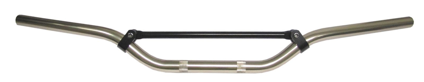 Handlebar Aluminium Silver 2.50" rise with brace