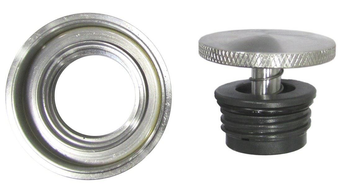 Petrol Cap Pop Up Assembly with weld in Steel bung